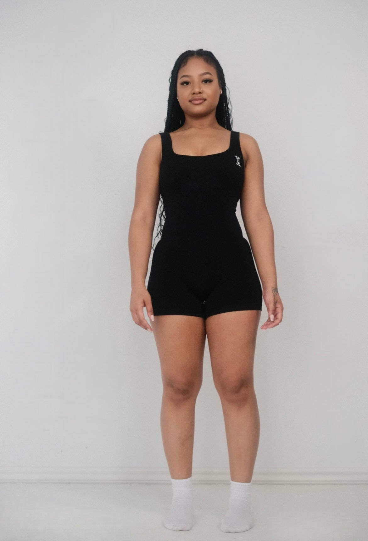 Snatched Romper | Black